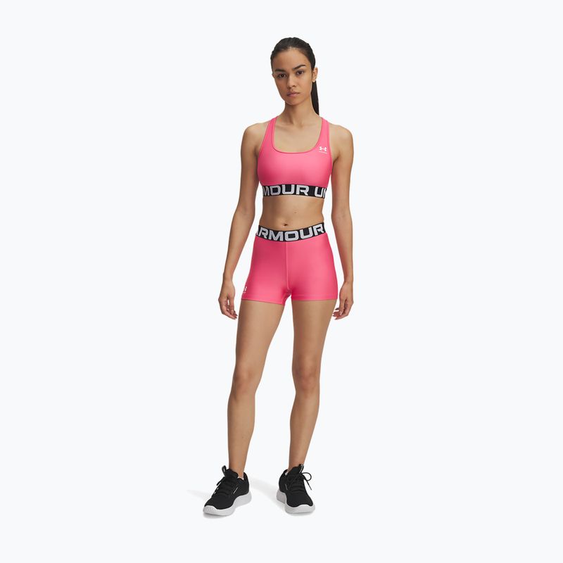 Női rövidnadrág Under Armour HG Authentics horizon super pink/white 2