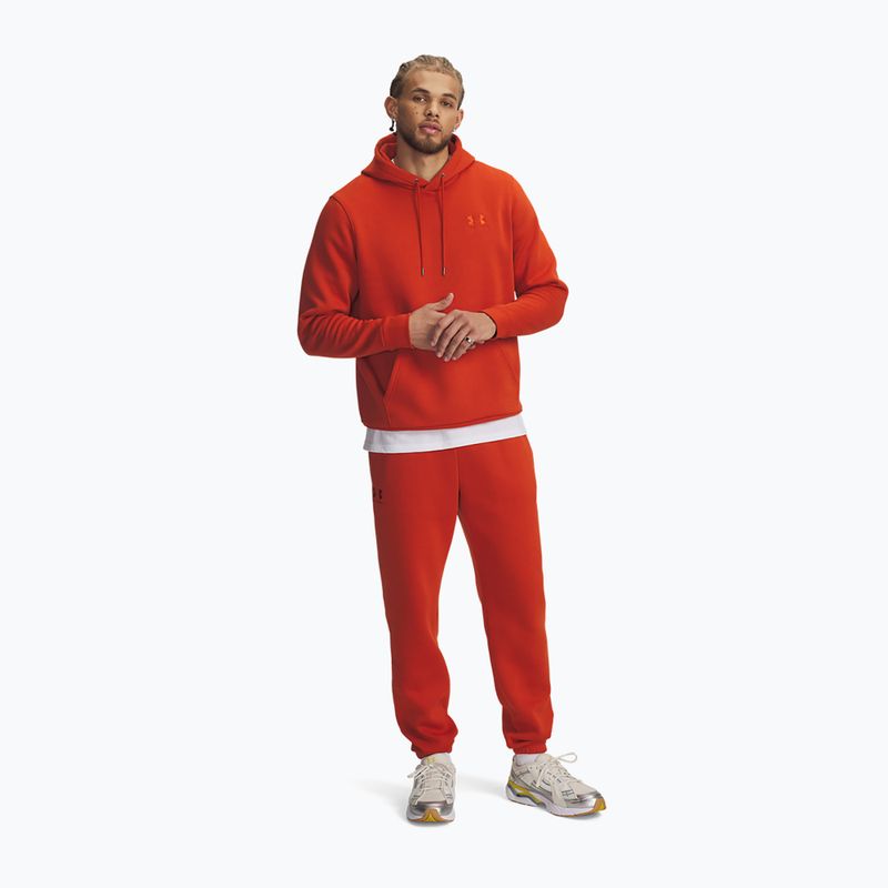 Férfi tréningnadrág Under Armour Essential Fleece Joggers surplus orange/surplus orange 2