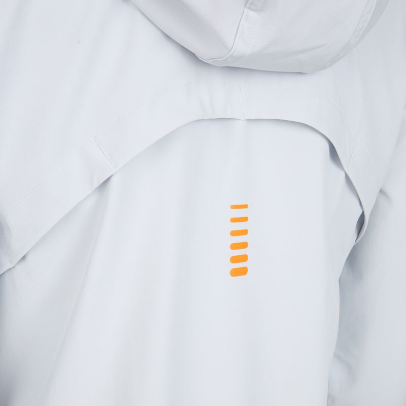 Női futódzseki Under Armour Outrun The Storm halo gray/squad orange 5