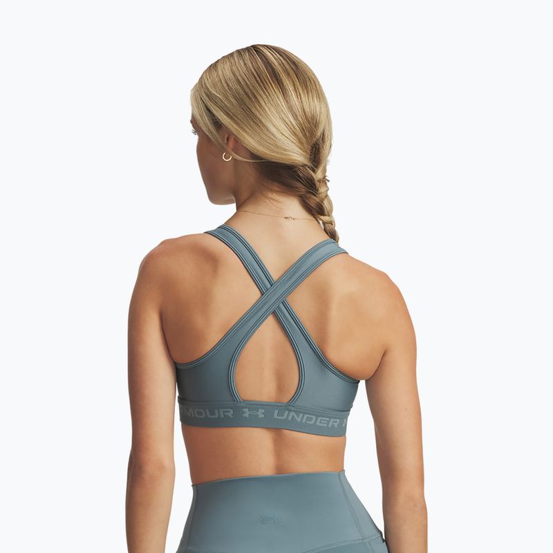 Sportmelltartó Under Armour Crossback Mid jasper blue/serpentine 2