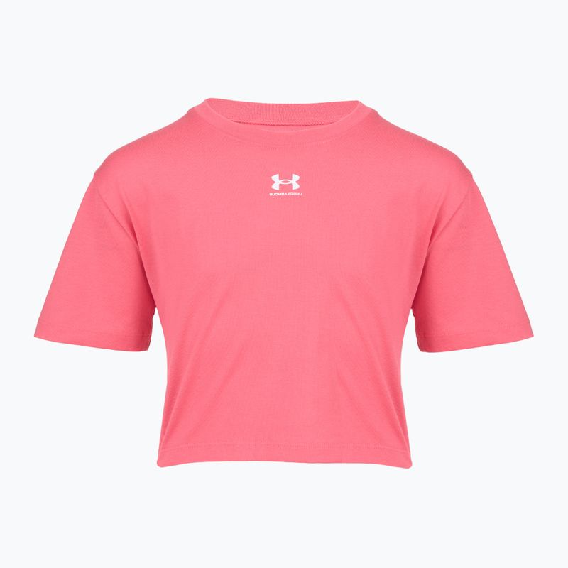 Gyerek póló Under Armour Rival pink