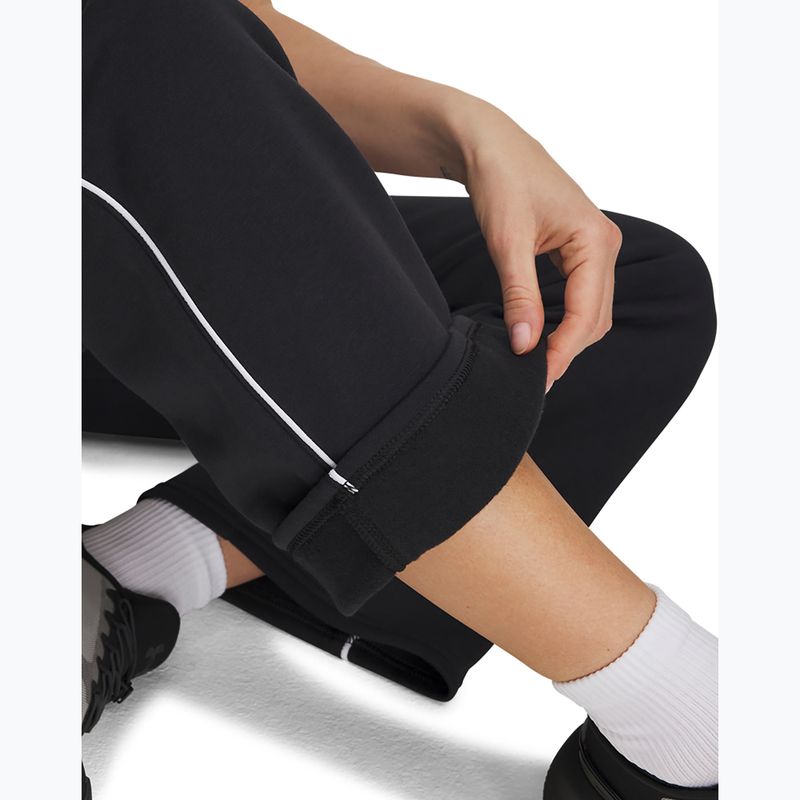 Női melegítőnadrág Under Armour Rival Fleece Piped black/white 4