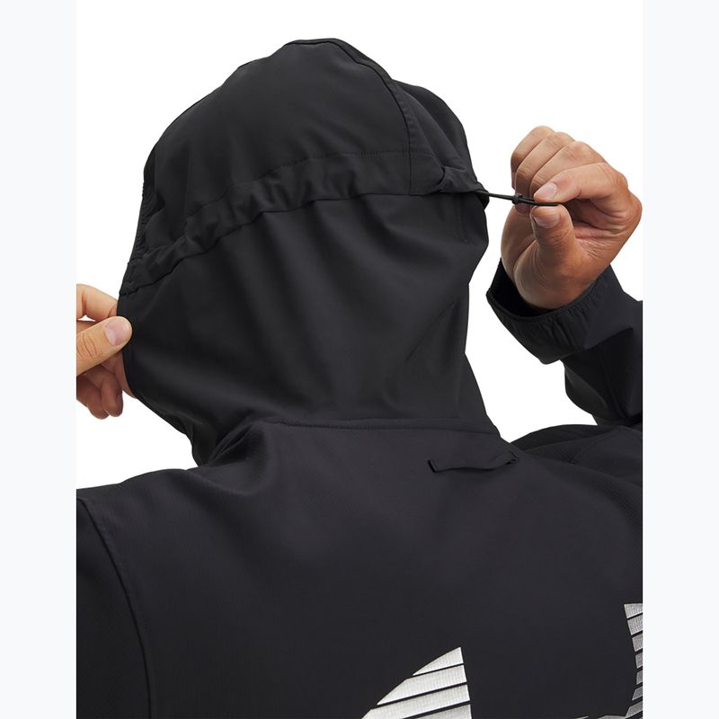 Férfi futódzseki Under Armour Velociti Pro Storm black/black/reflective 3