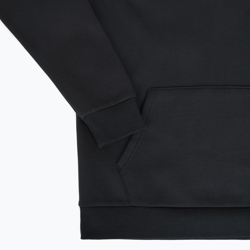 Férfi Under Armour Rival Fleece HBR Logo kapucnis pulóver fekete/fehér 6