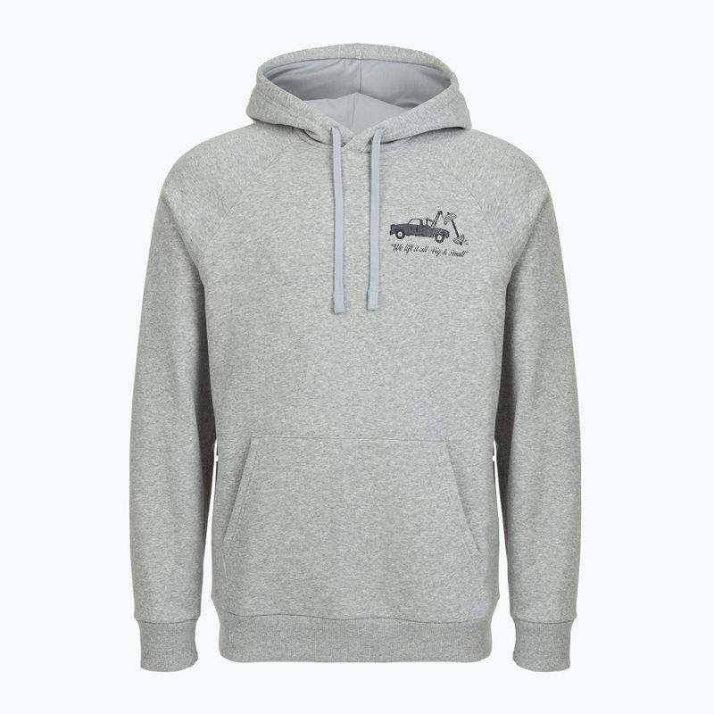 Férfi Under Armour Rival Fleece HBR Logo kapucnis pulóver mod gray light heather/castlerock 4