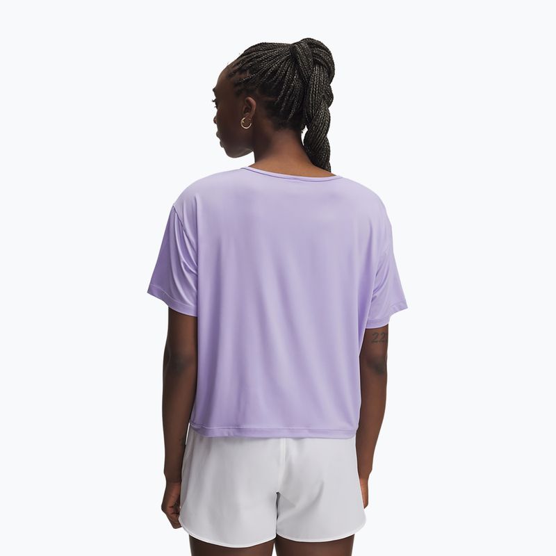 Női edzőpóló Under Armour Motion transparent/white 2