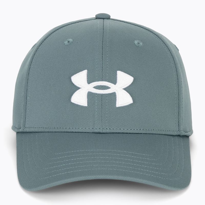Férfi baseballsapka Under Armour Blitzing Adj jasper blue/white/white 2