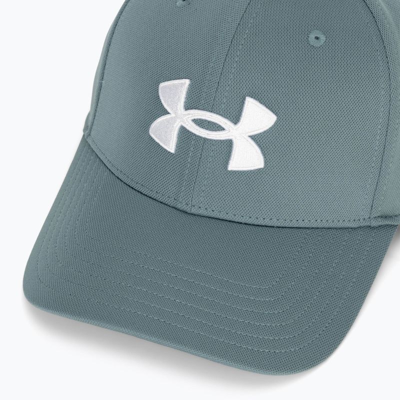 Férfi baseballsapka Under Armour Blitzing Adj jasper blue/white/white 3