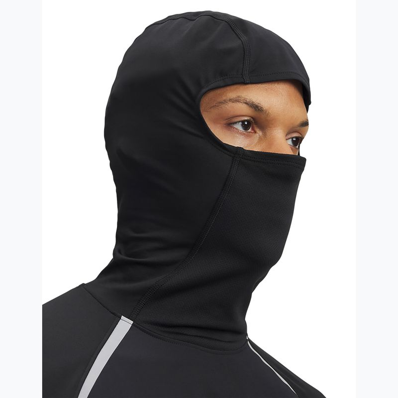 Férfi futópulóver Under Armour Velociti Pro Balaclava Hoodie black/reflective 2