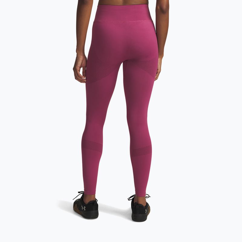Női edzőleggings Under Armour Vanish Seamless fuchsia dusk/dark maroon/dark maroon 3