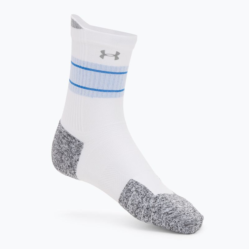 Under Armour Velociti Run Cushion zokni 3 pár fehér/fehér/visszaverő 2