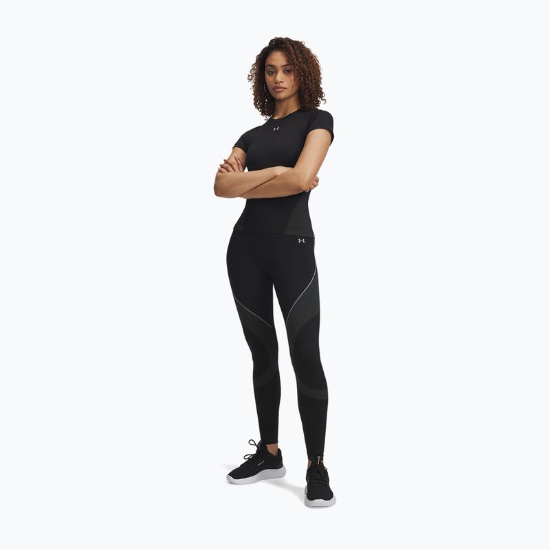 Női edzőleggings Under Armour Vanish Seamless black/steel/steel 2
