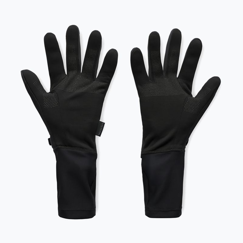 Férfi futókesztyű Under Armour Storm Fleece Run black/black/reflective 2