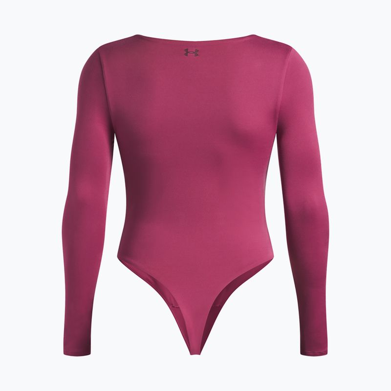 Női edzőbody Under Armour Motion fuchsia dusk/dark maroon 6