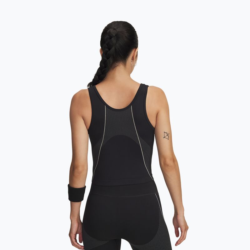 Női edzőtrikó Under Armour Vanish Seamless Tank black/steel/steel 2