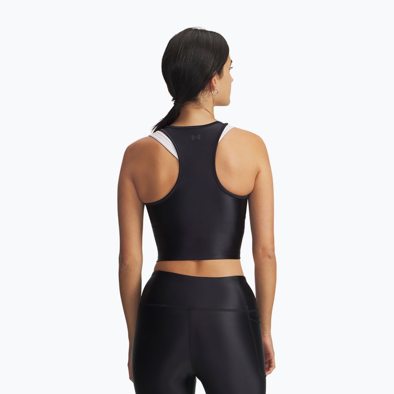 Női sporttop Under Armour Motion Shine Tank black/jet gray 2