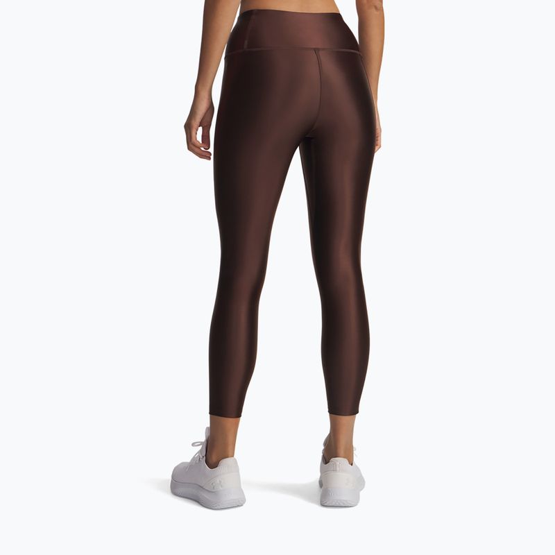 Női edzőleggings Under Armour Motion Shine Ankle kona brown/black 3