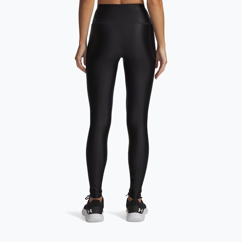 Női edzőleggings Under Armour Motion Shine Ankle black/jet gray 3