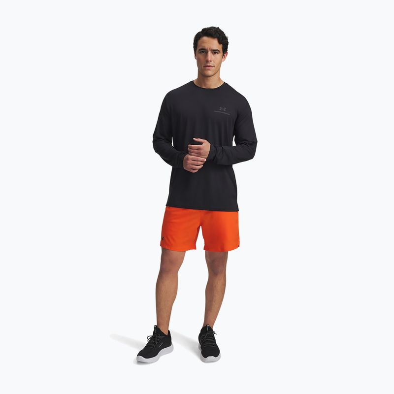 Férfi edzőshort Under Armour UA Vanish Woven 6in Orange Base/Black 2