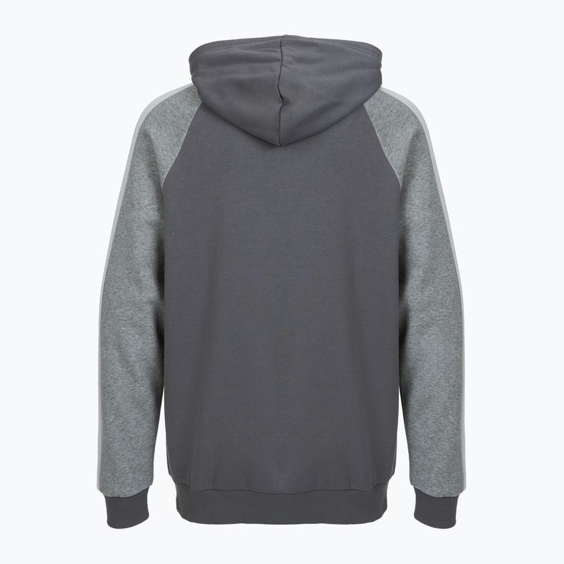 Férfi Under Armour Rival Fleece Colorblock kapucnis pulóver castlerock/mod gray/white 4