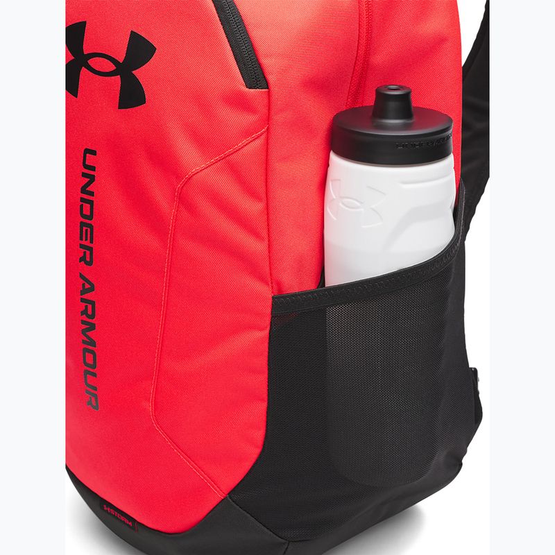 Under Armour Hustle Lite 26,5 l hátizsák versenypiros/fekete 4