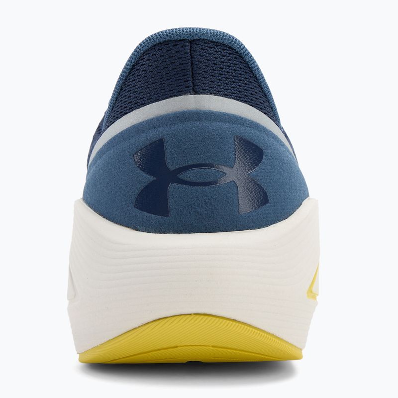 Férfi futócipő Under Armour Sonic 7 washed navy/nu blue/yellow shade 6