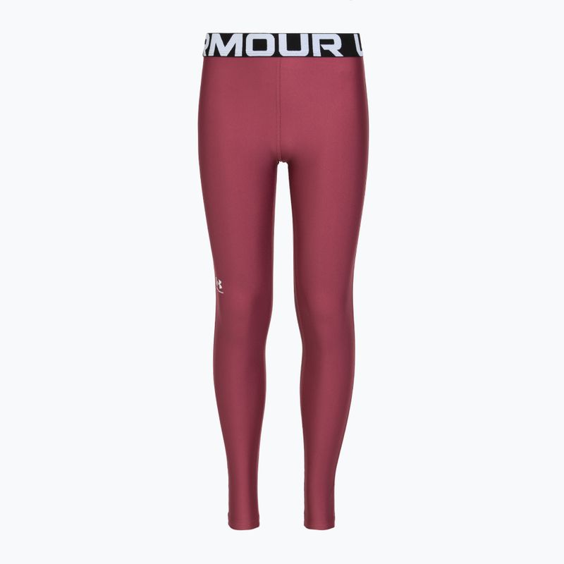 Gyerek edző leggings Under Armour HeatGear fuchsia dusk