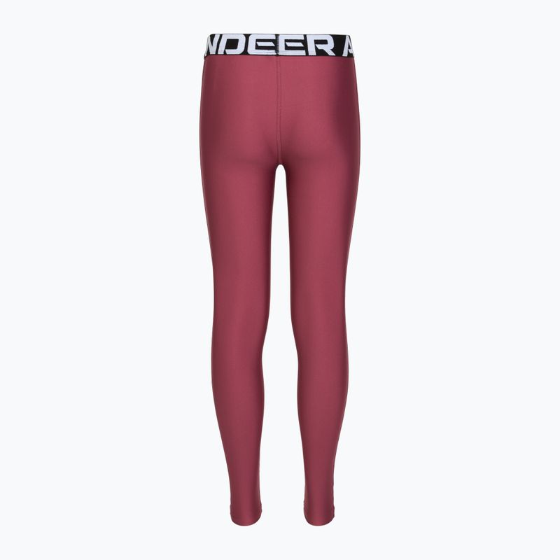 Gyerek edző leggings Under Armour HeatGear fuchsia dusk 2