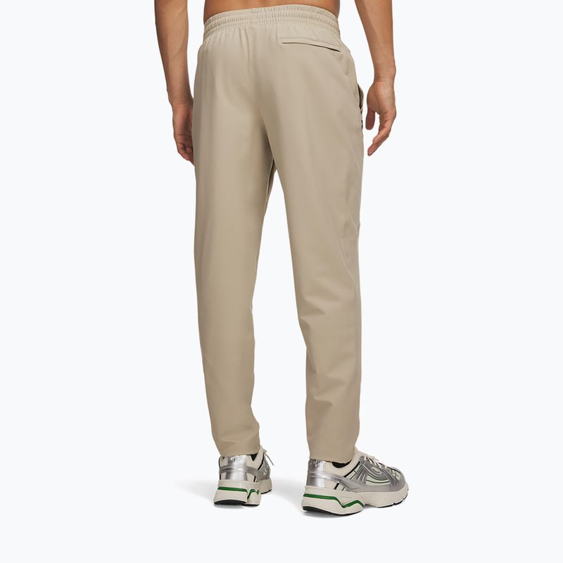 Férfi edzőnadrág Under Armour Unstoppable Tapered Pants city khaki/black 3