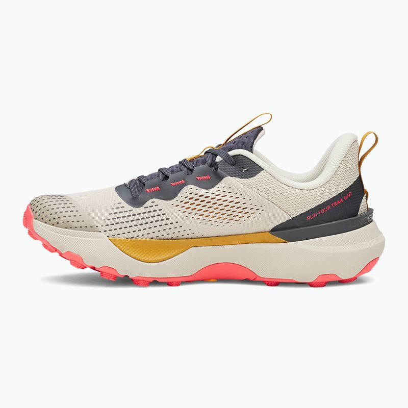 Férfi futócipő Under Armour Infinite Pro Trail khaki base/anthracite/racer red 2