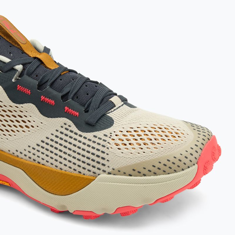 Férfi futócipő Under Armour Infinite Pro Trail khaki base/anthracite/racer red 7