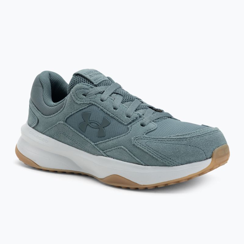 Férfi edzőcipő Under Armour Edge Suede jasper blue/halo gray/jasper blue