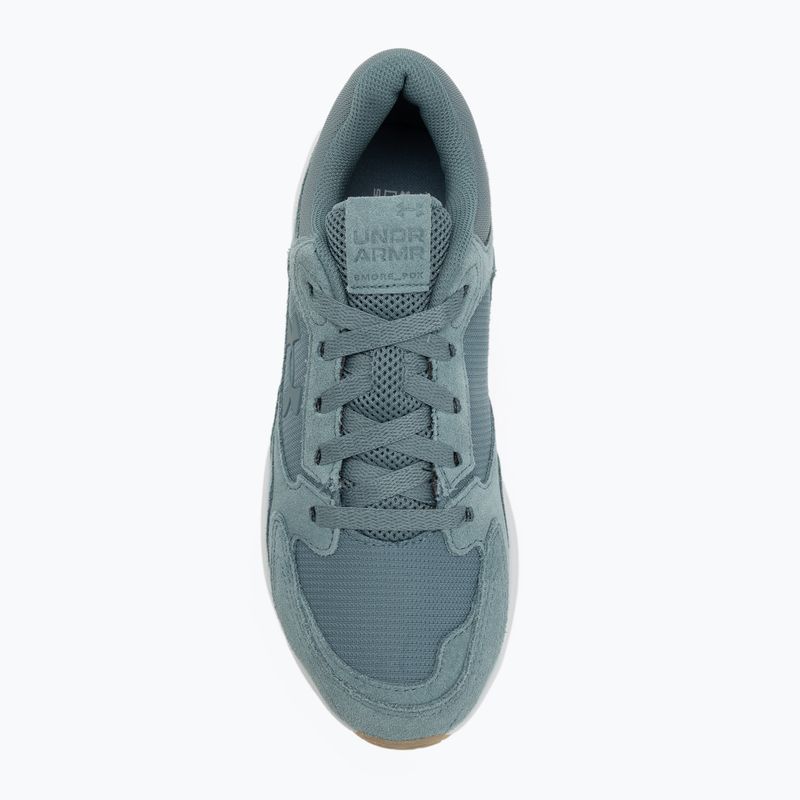 Férfi edzőcipő Under Armour Edge Suede jasper blue/halo gray/jasper blue 5