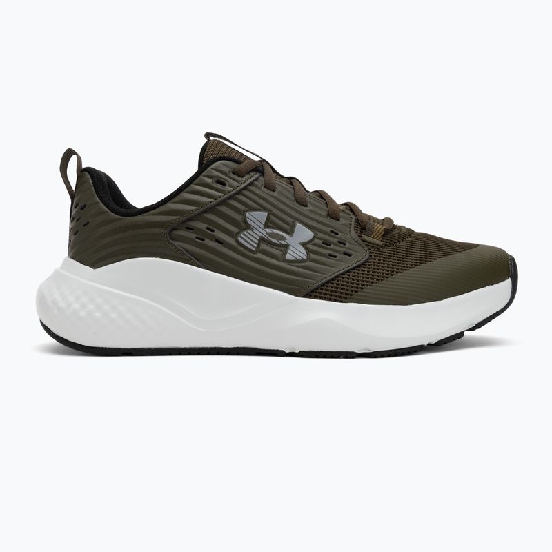 Férfi edzőcipő Under Armour Commit 4 expedition green/halo gray/steel 2