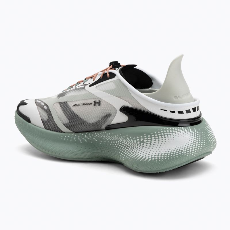 Under Armour Echo edzőcipő silica zöld/fekete/hydro zöld 3