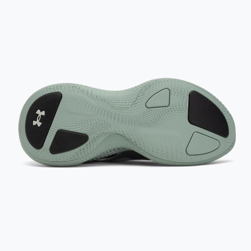 Under Armour Echo edzőcipő silica zöld/fekete/hydro zöld 4
