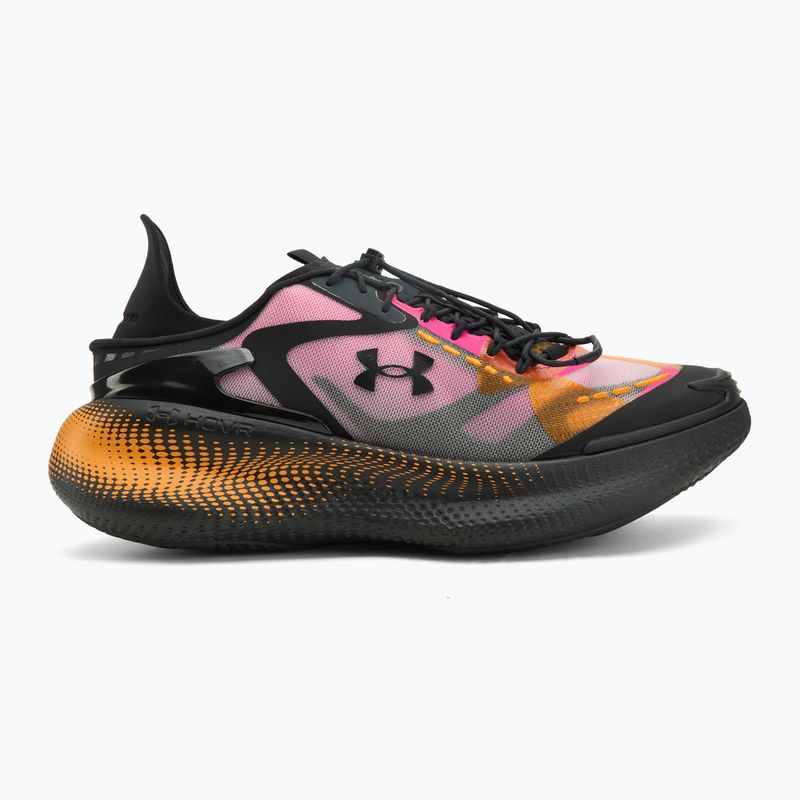 Under Armour Echo edzőcipő fekete/lázadó rózsaszín/fekete 2