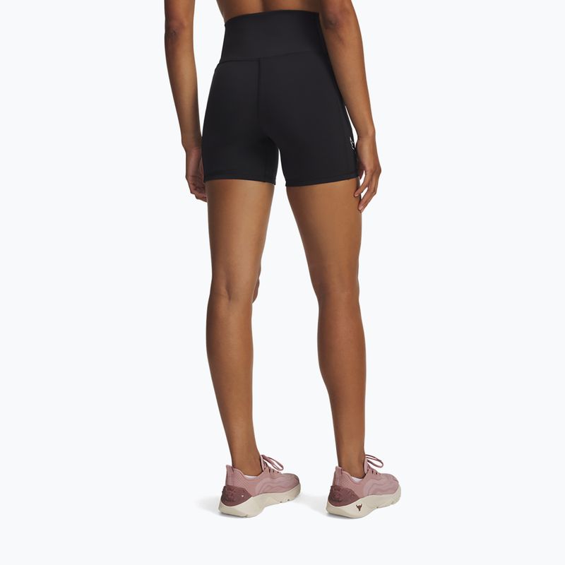 Női edzőshort Under Armour Project Rock Middie black/anthracite 3