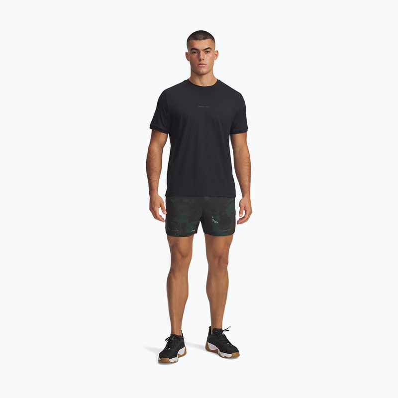 Férfi edzőshortok Under Armour Project Rock Ultimate black/castlerock 2