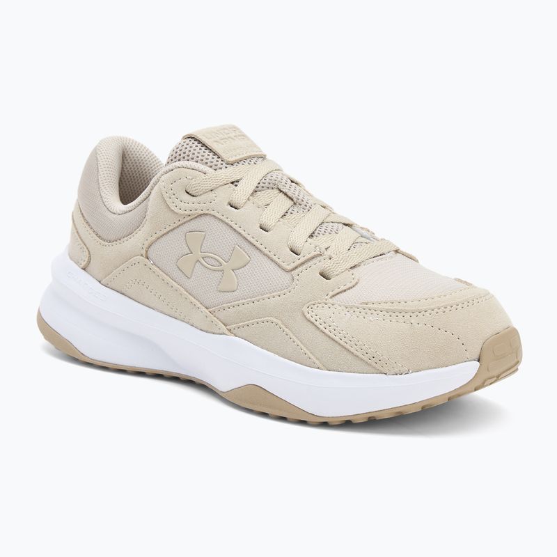 Férfi edzőcipő Under Armour Edge Suede khaki alap/fehér/khaki alap