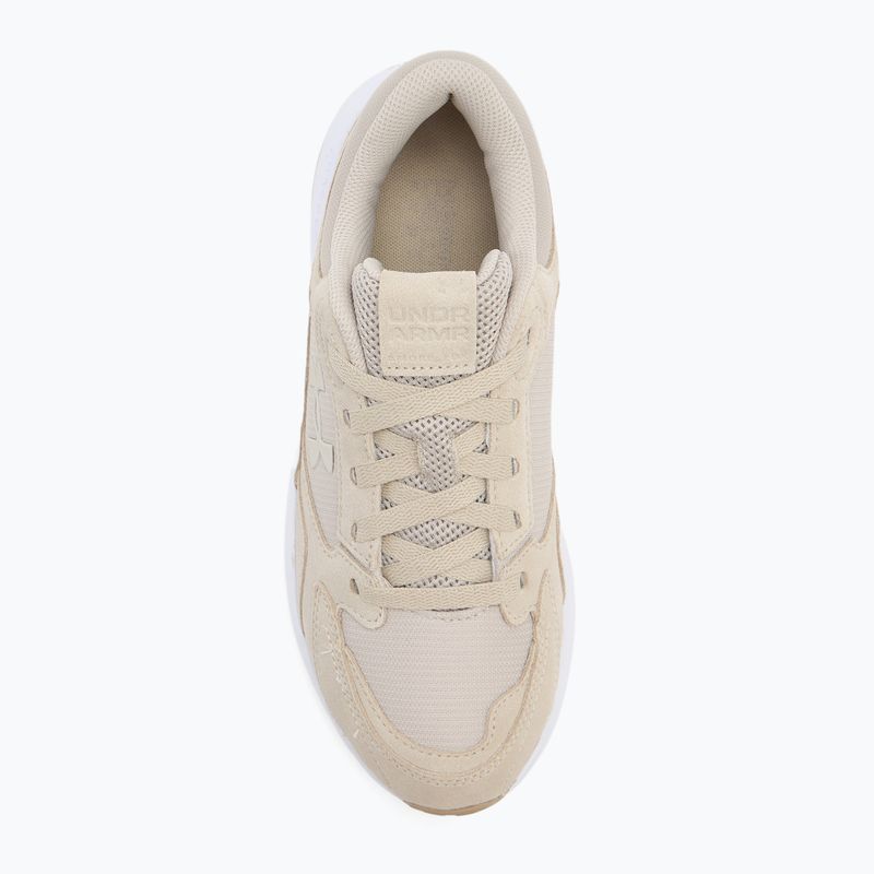 Férfi edzőcipő Under Armour Edge Suede khaki alap/fehér/khaki alap 5