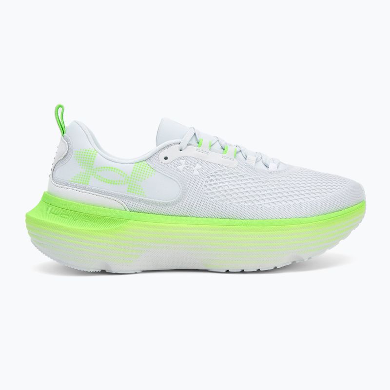 Férfi futócipő Under Armour Infinite Elite 2 távoli szürke/hyper zöld/fehér 2