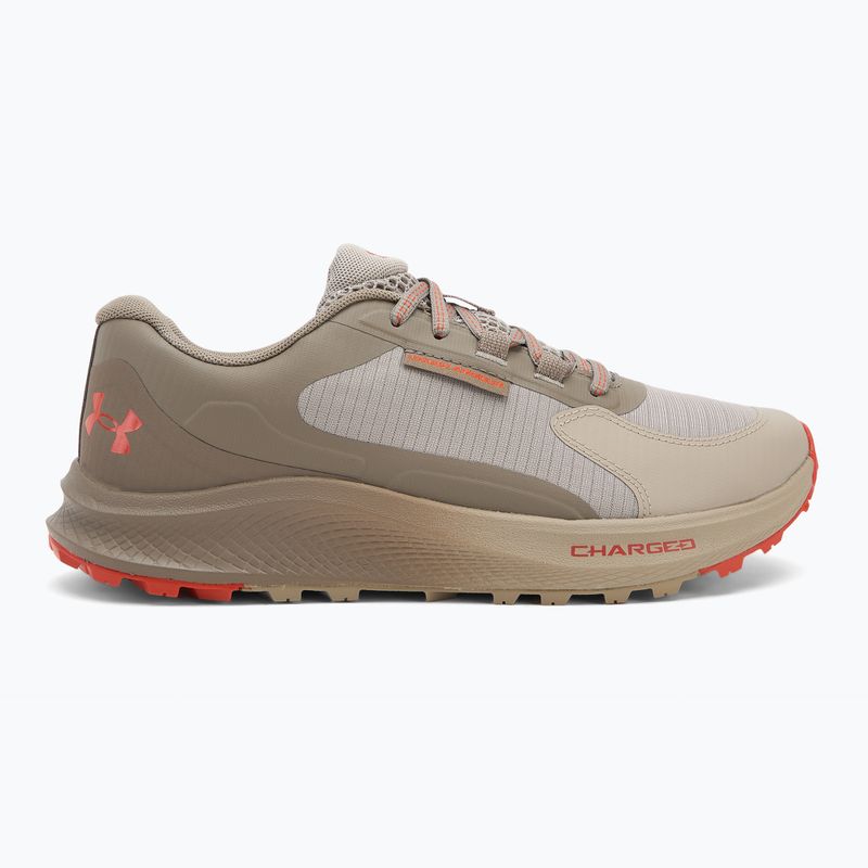 Férfi futócipő Under Armour Charged Bandit Trail 3 timberwolf taupe/taupe dusk/surplus orange 2