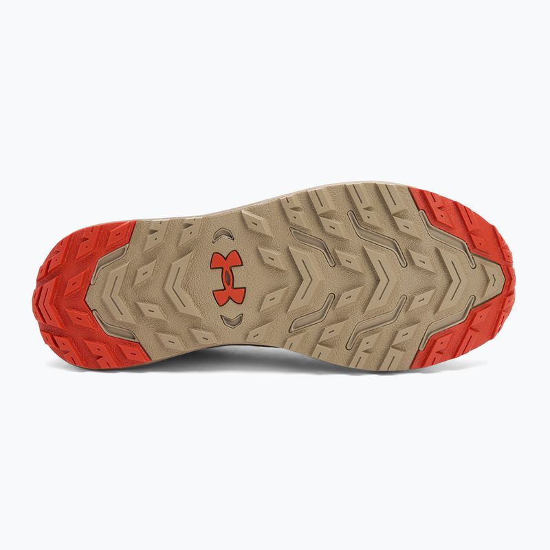 Férfi futócipő Under Armour Charged Bandit Trail 3 timberwolf taupe/taupe dusk/surplus orange 4