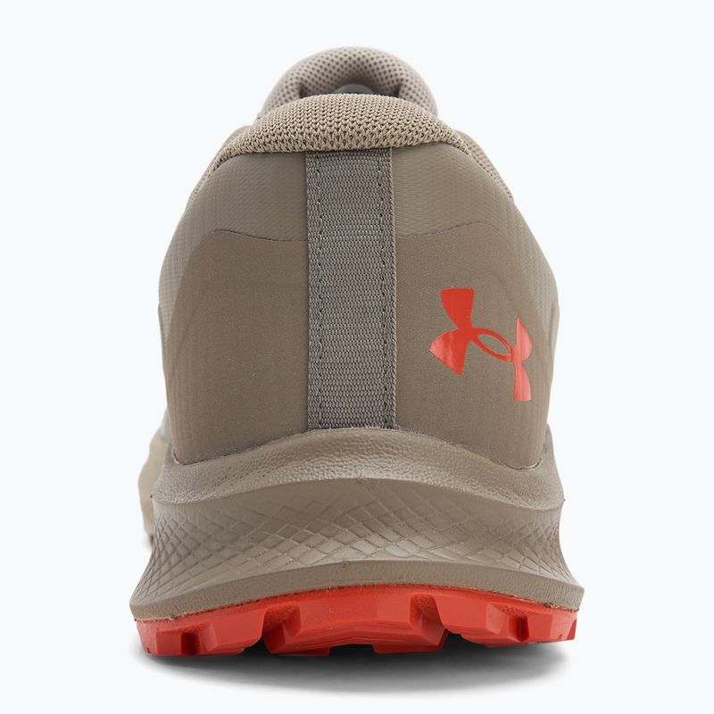 Férfi futócipő Under Armour Charged Bandit Trail 3 timberwolf taupe/taupe dusk/surplus orange 6
