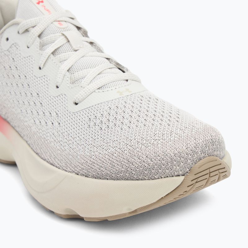 Férfi futócipő Under Armour Infinite summit fehér/khaki alap/verseny piros 7