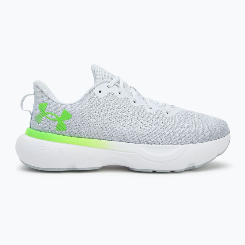 Férfi futócipő Under Armour Infinite distant gray/halo gray/hyper green 2