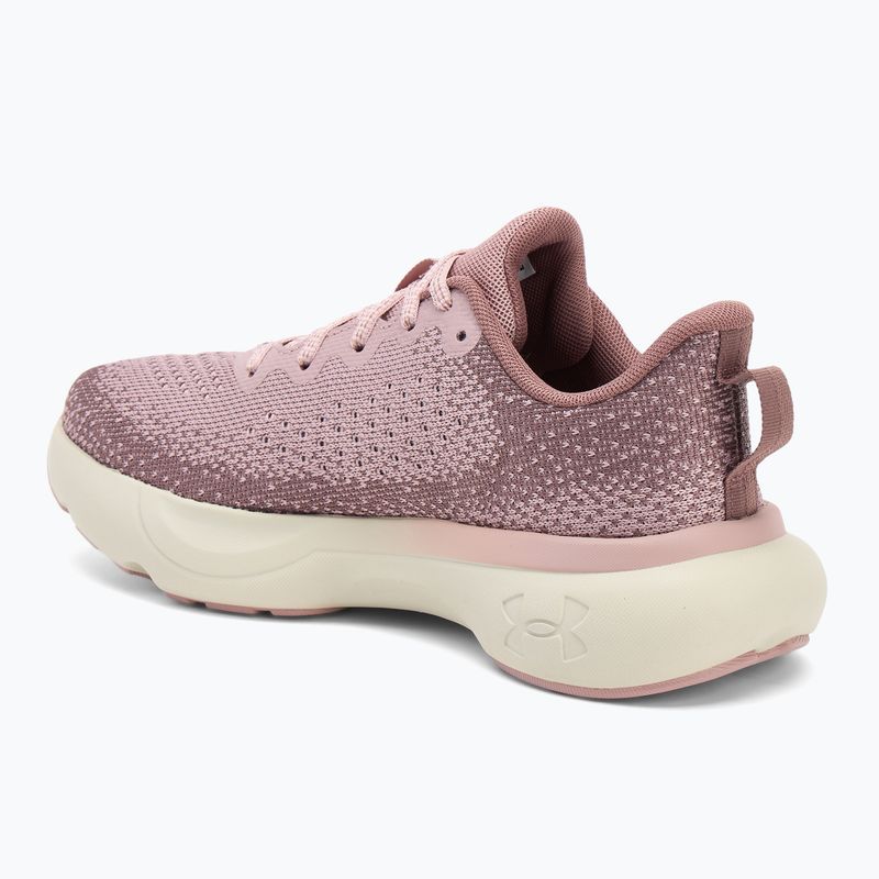 Női futócipő Under Armour Infinite turmalin rózsaszín/maroon köd/csúcs fehér 3
