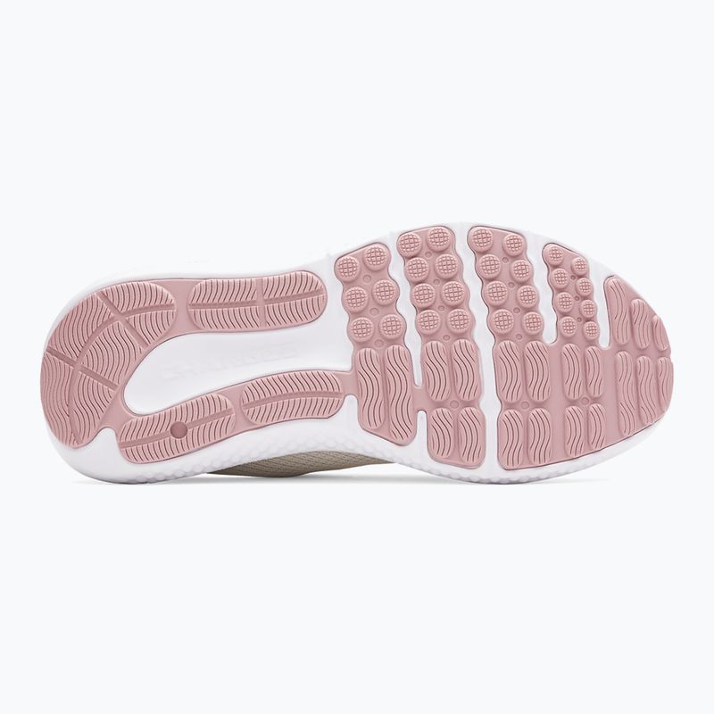Női futócipő Under Armour Charged Surge 4 summit white/tourmaline pink/metallic tourmaline pink 3