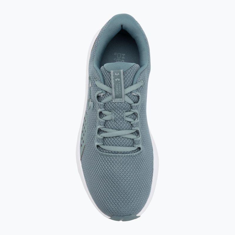 Férfi futócipő Under Armour Charged Surge 4 serpentine/jasper blue/jasper blue 5